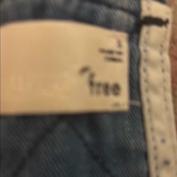 Wilfred Blue Denim Overall Shorts with Relaxed Fit - Picture 2 of 8